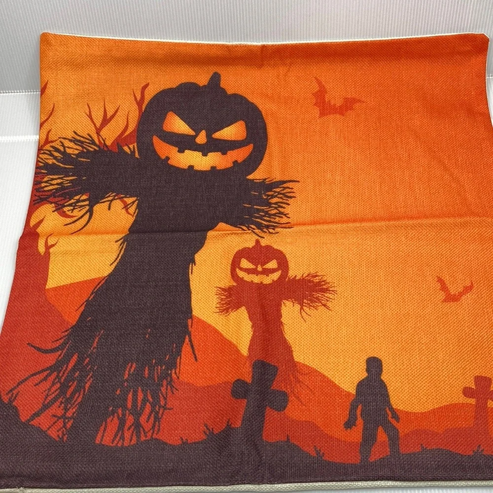Halloween Themed set of 4 Pillow Covers S152 & 153